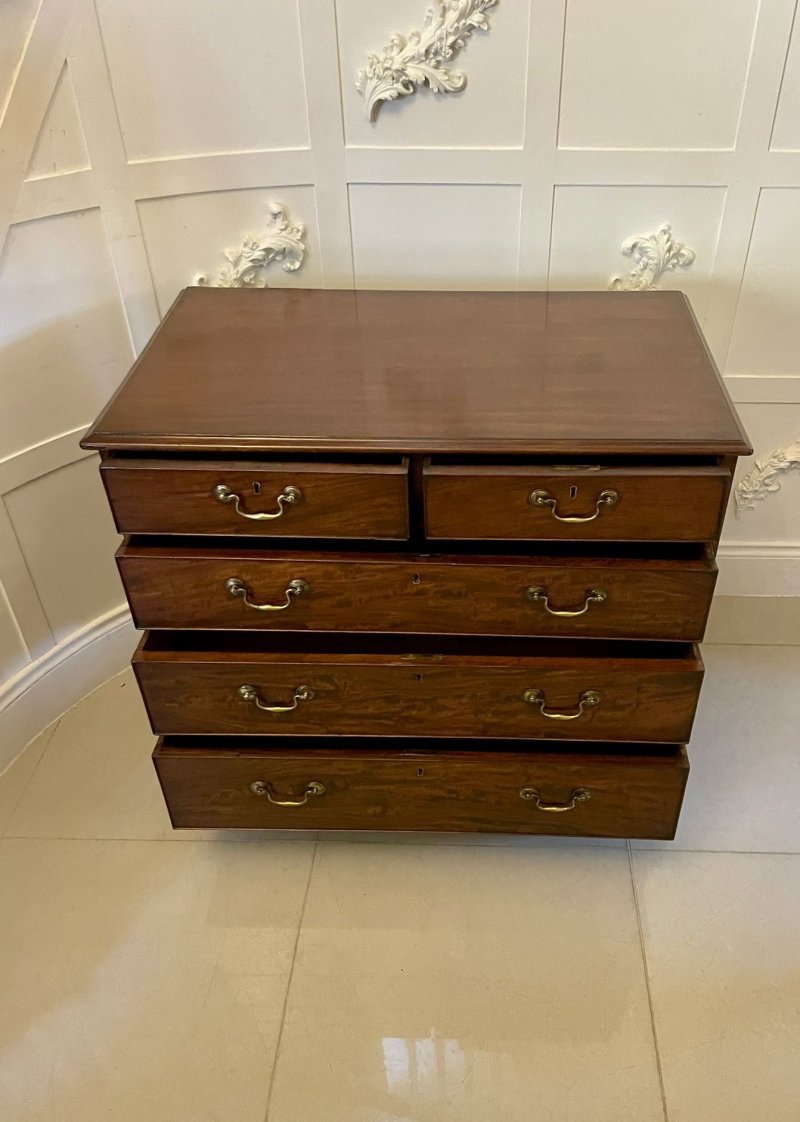 Antique George III Mahogany Chest of Drawers